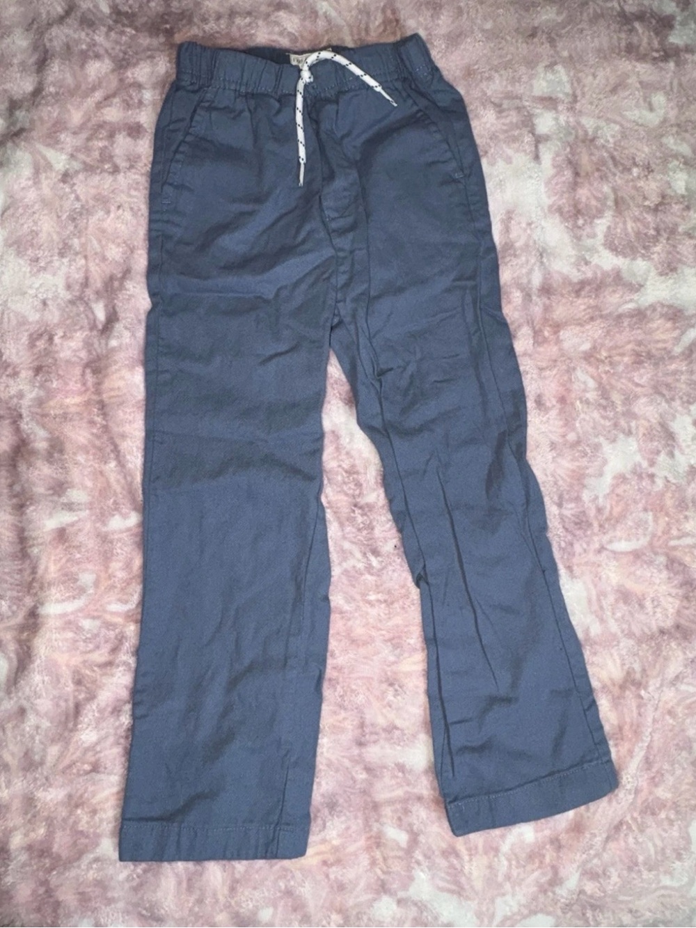 Free Planet Navy Drawstring Chino Pants